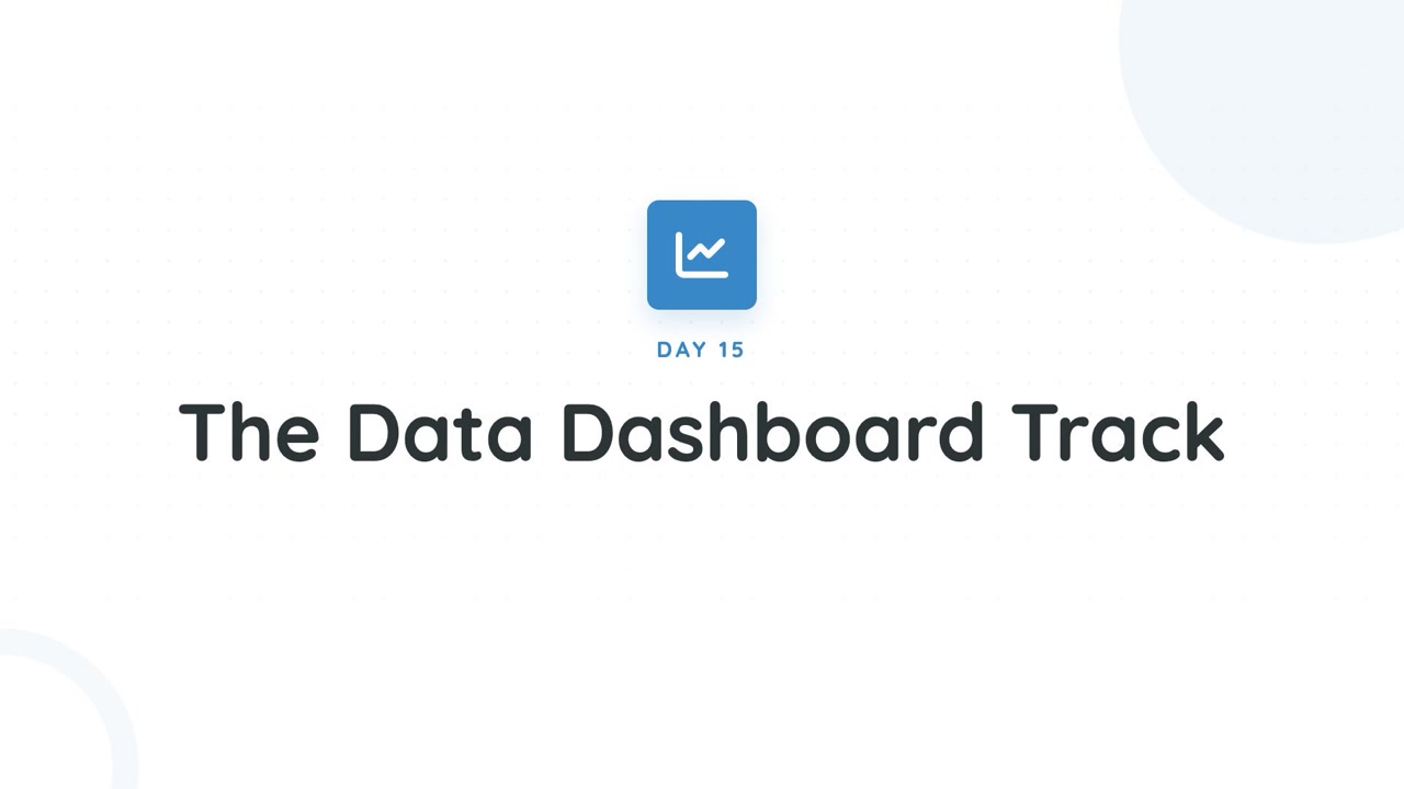 Plan a Data Dashboard Around a Real Question - Data Dashboard Day 15
