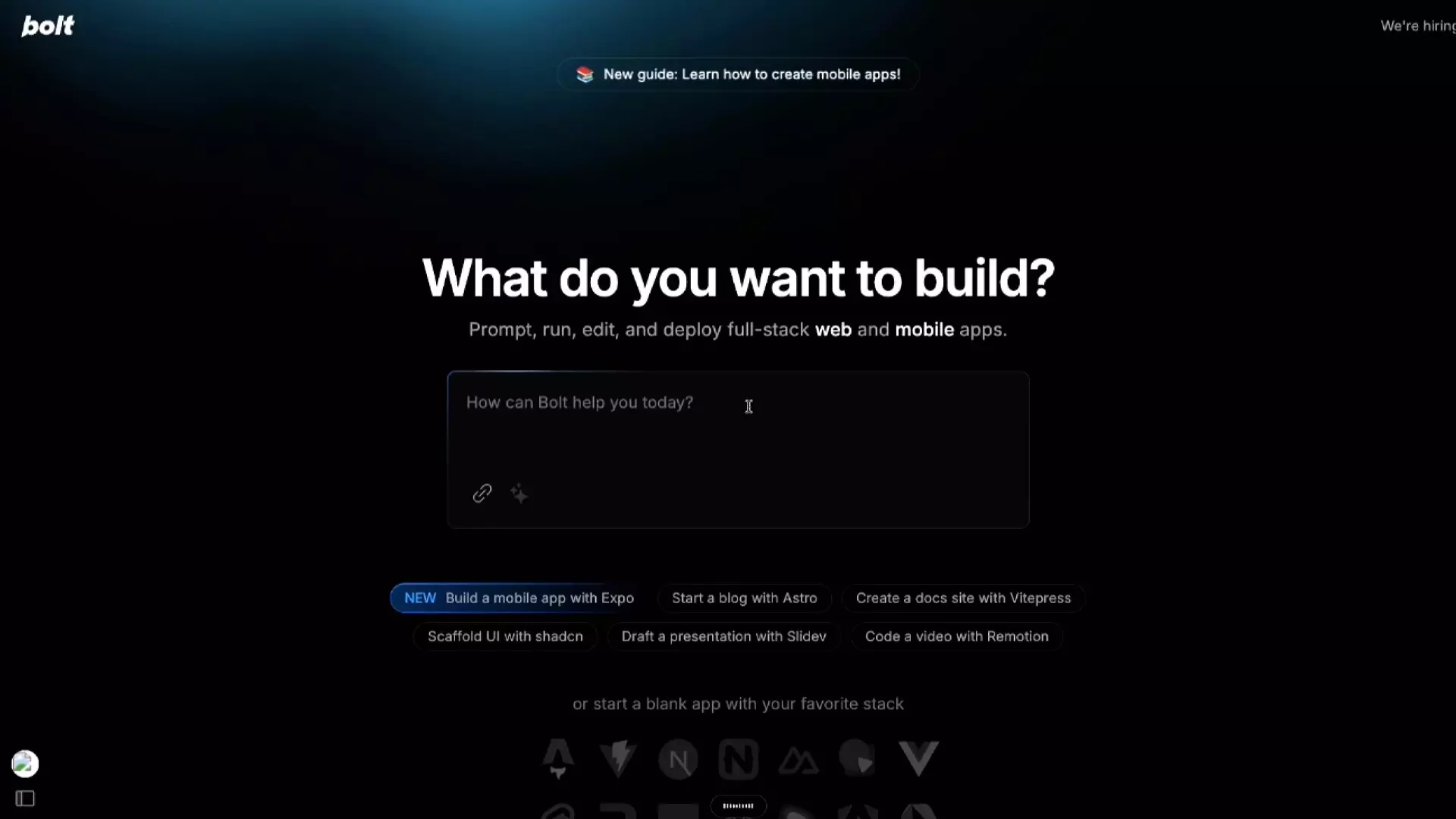Build and Deploy a Landing Page Using Bolt