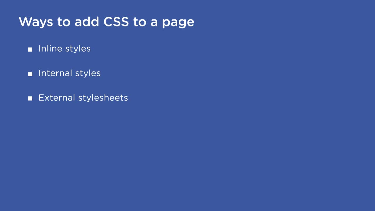 Adding CSS to HTML: Inline Styles (How To) | CSS Basics | Treehouse