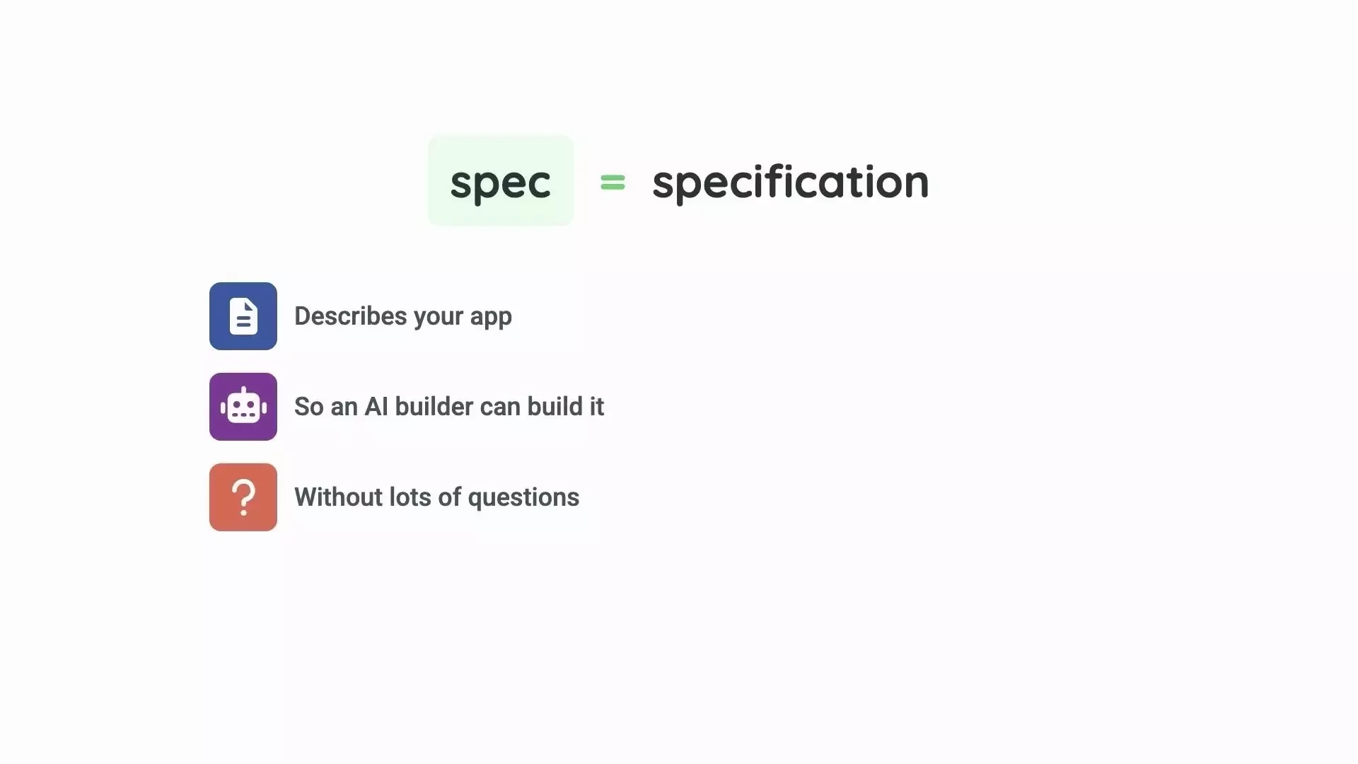 Day 8: How to Write an App Spec for AI Builder Tools