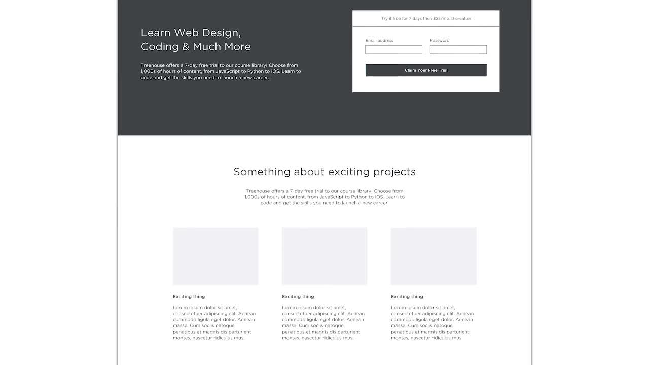 Types of Wireframes (How To) | Introduction to Wireframing | Treehouse