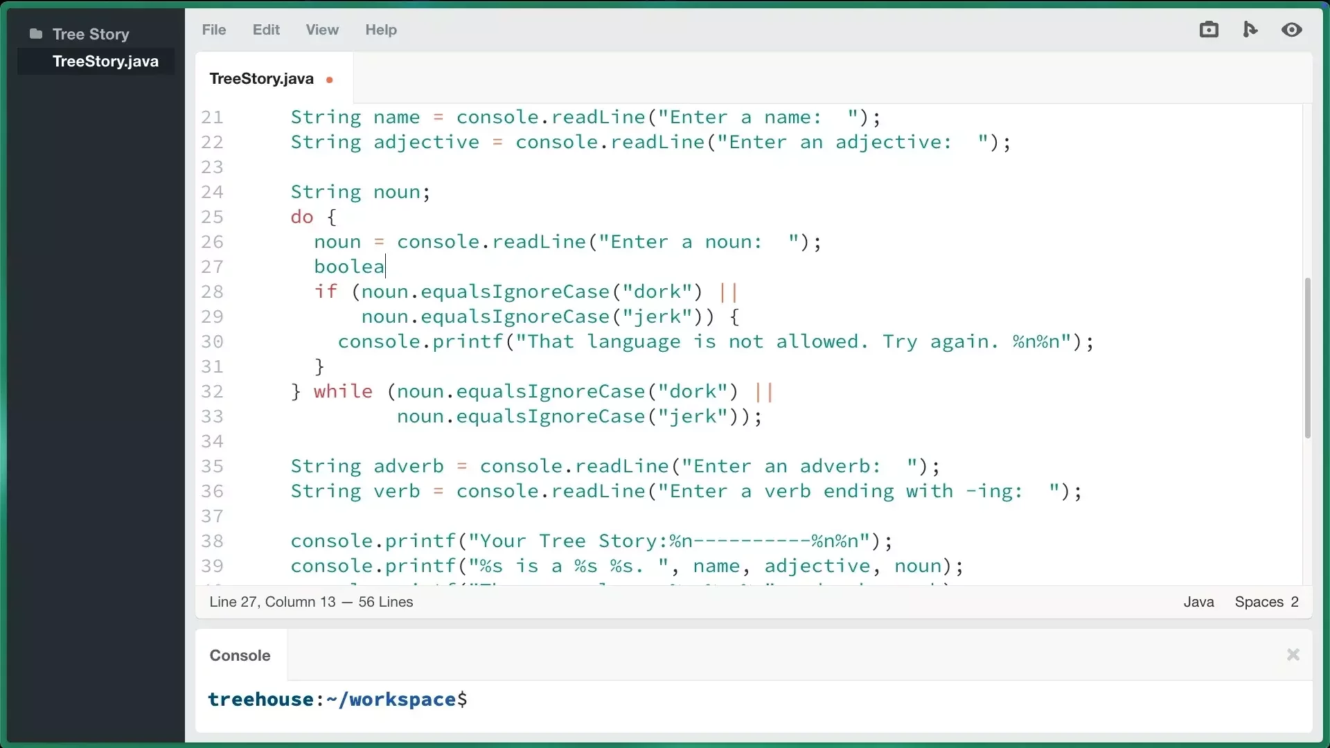 Censoring Words - Looping Until the Value Passes (How To) | Java Basics ...