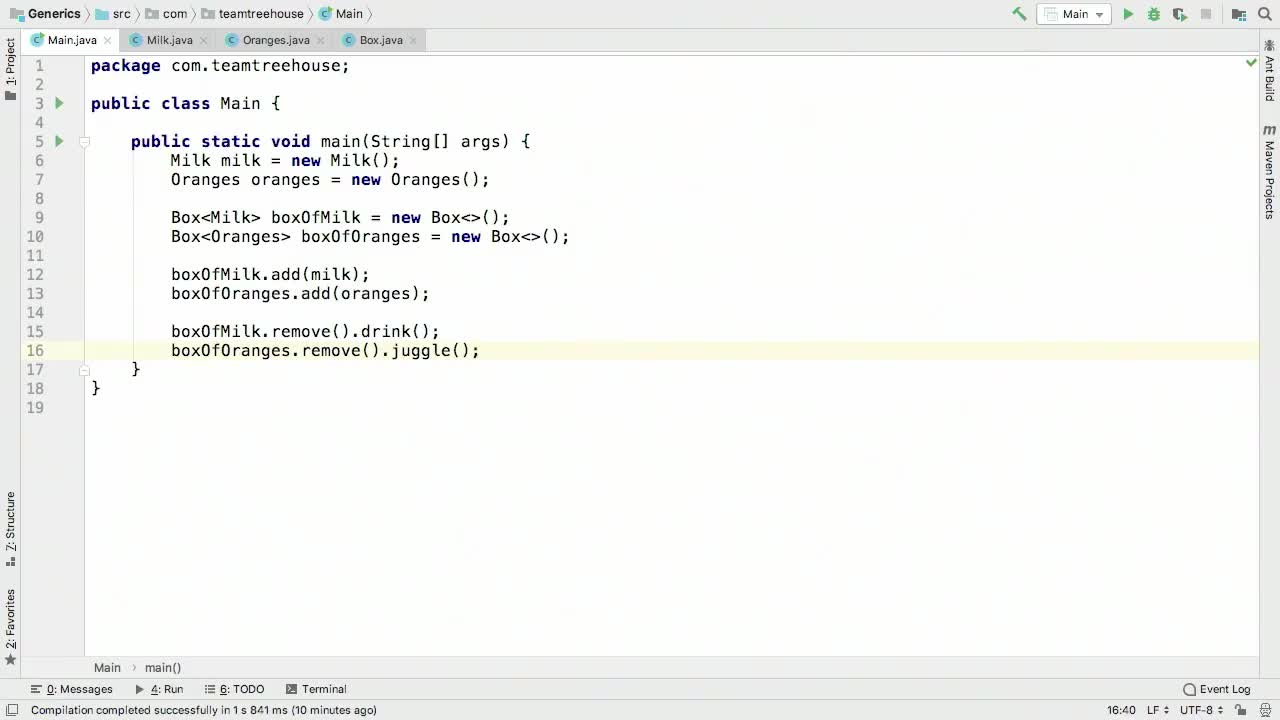 Generic Functions (How To) | Generics in Java | Treehouse