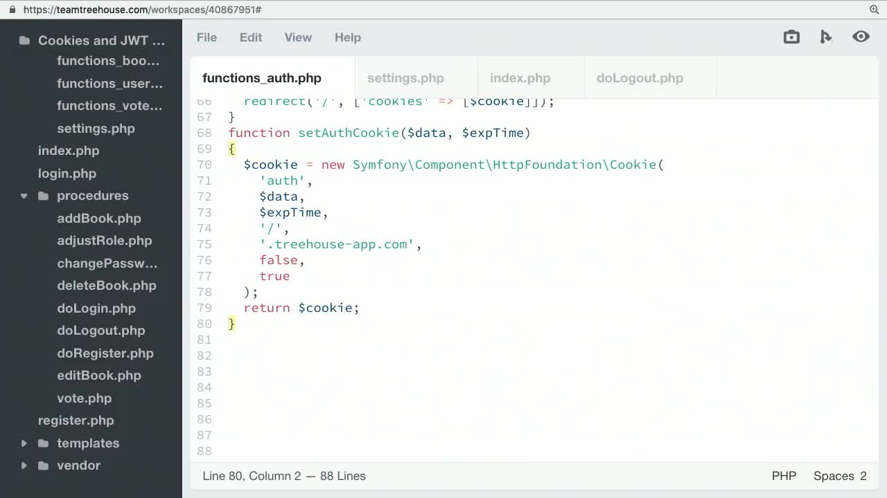 Decoding Cookies (How To) | Using Cookies and JWTs for Secure Authentication | Treehouse