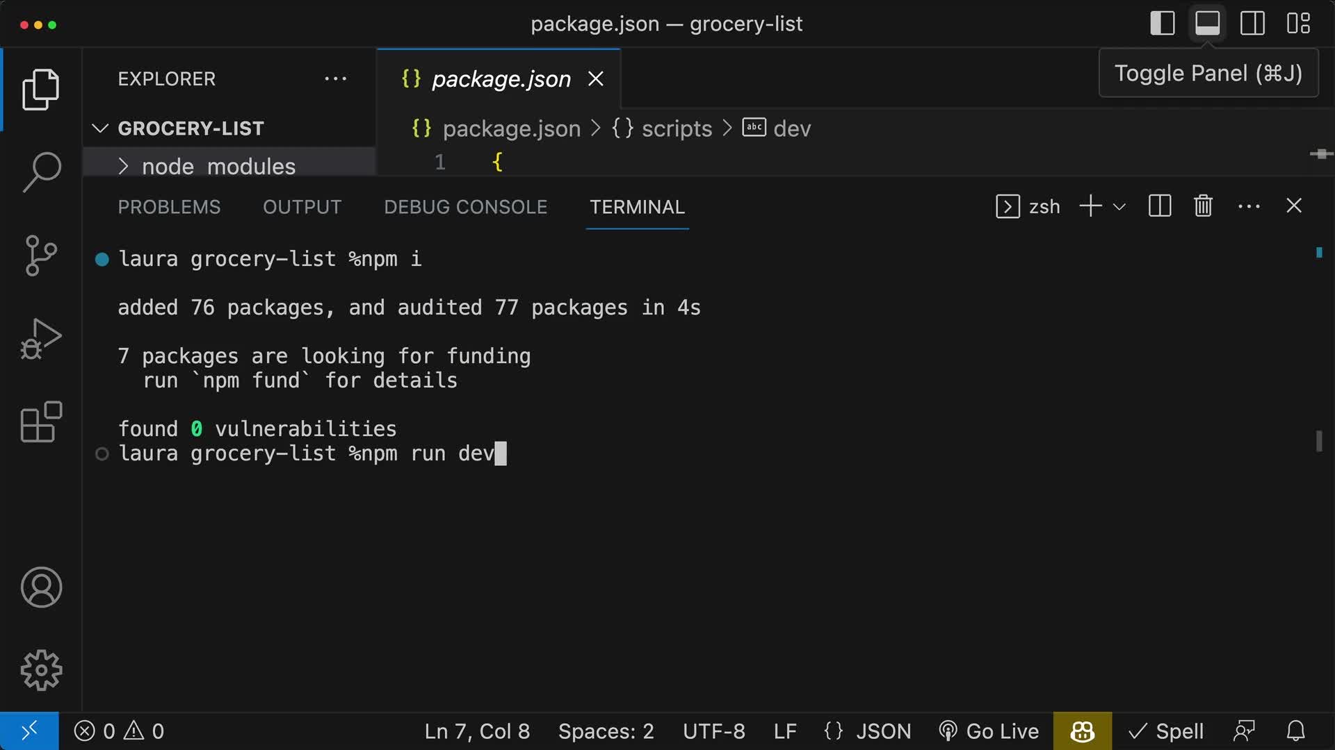 First Steps in React Recap