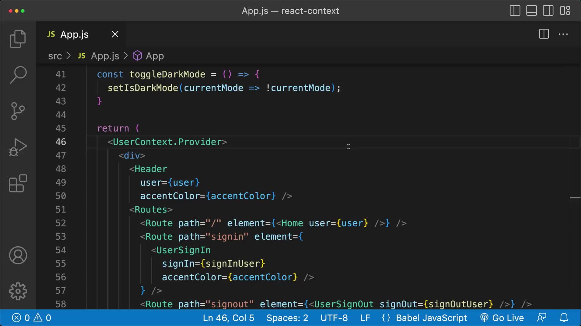 Provide and Consume State (How To) | React Context API | Treehouse