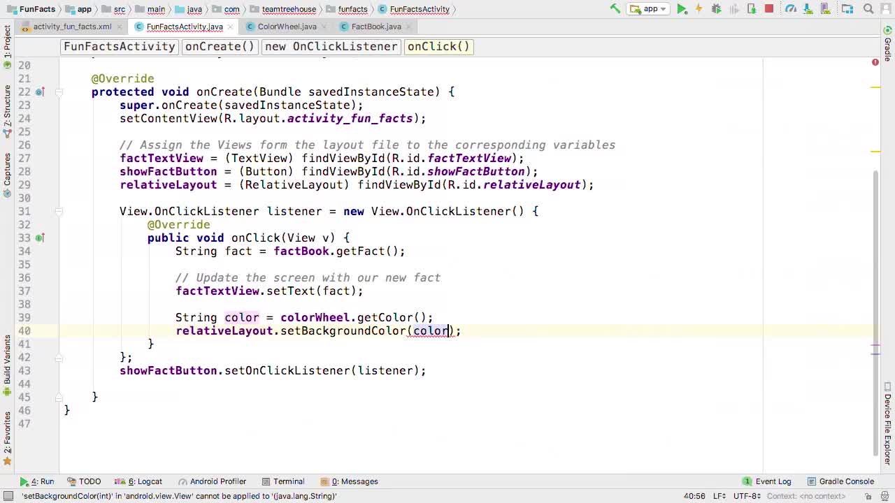 Using the New Colors (How To) | Build a Simple Android App with Java ...