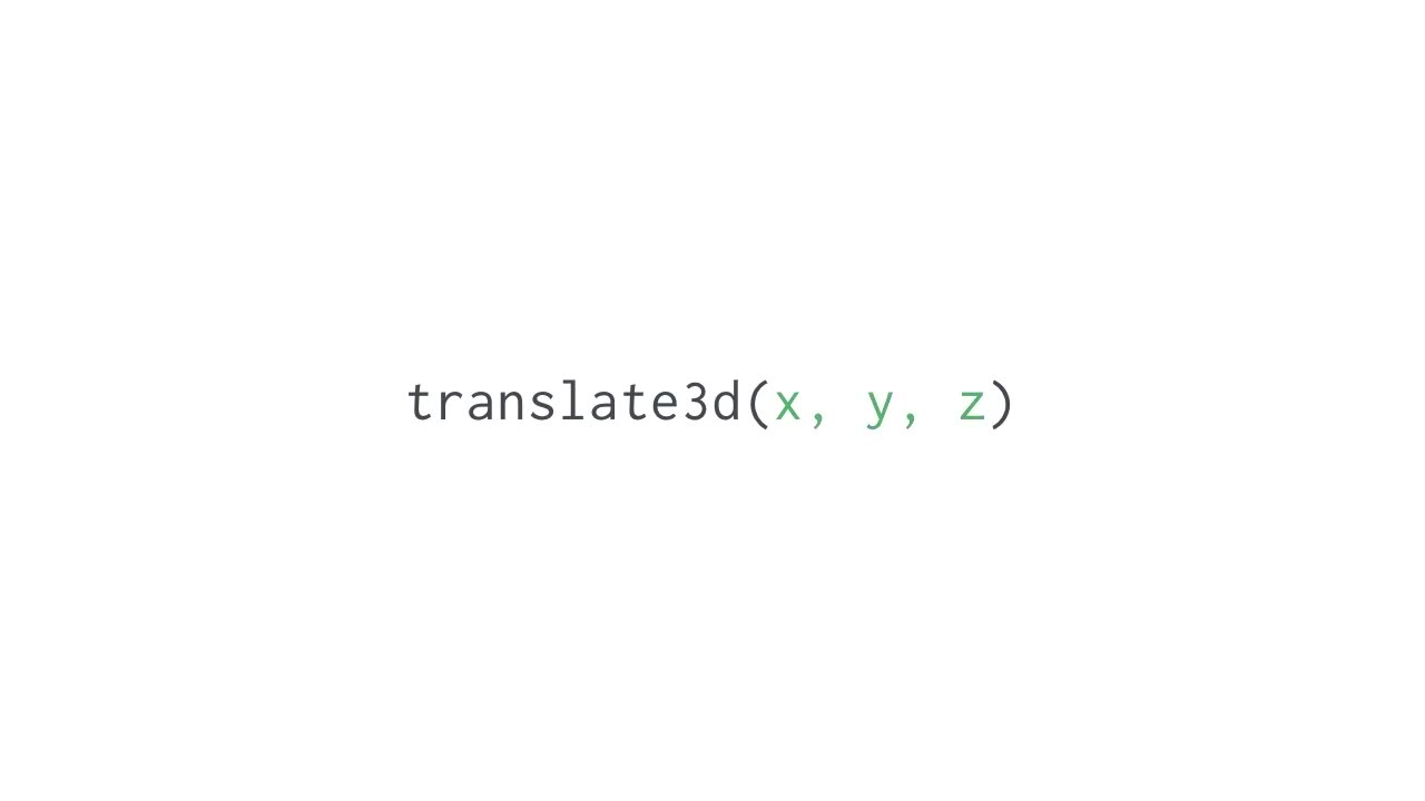 Moving Content with translate3d() (How To) | CSS Transitions and ...