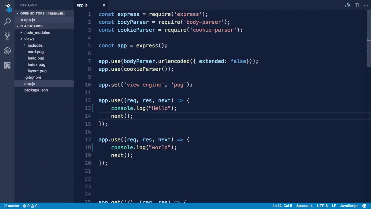 Handling Errors in an Express App (How To) | Express Basics | Treehouse
