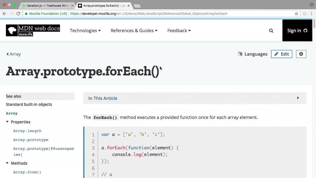 forEach() `index` and `array` Parameters (How To) | JavaScript Array ...