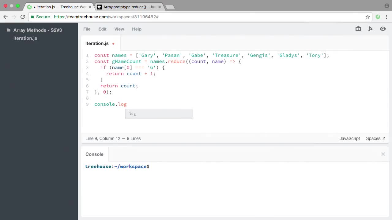 JavaScript Array Iteration Methods Course (How To) | Treehouse