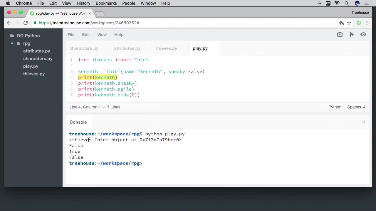 Controlling Conversion (How To) | Object-Oriented Python | Treehouse