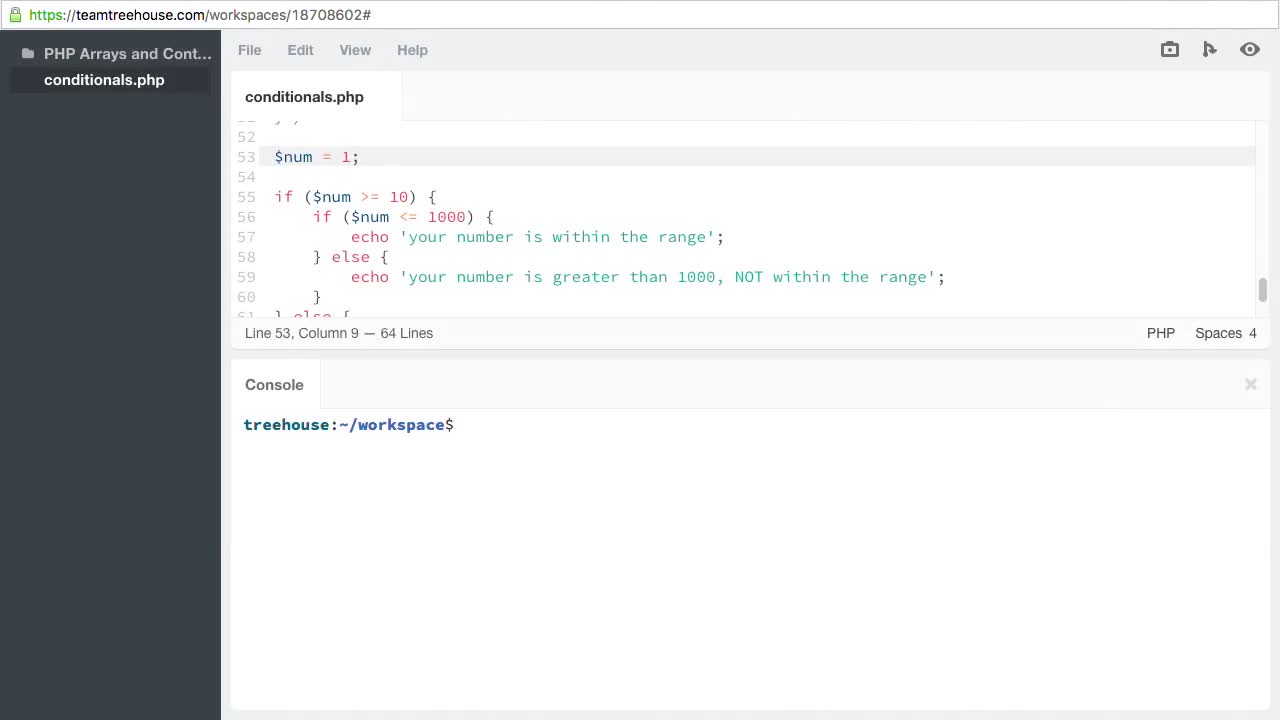 Logical Operators (How To) | PHP Arrays and Control Structures | Treehouse