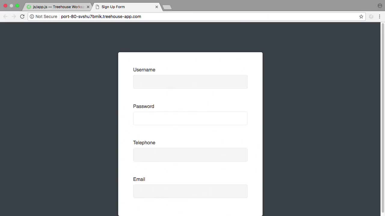 Validating a Password (How To) | Regular Expressions in JavaScript | Treehouse