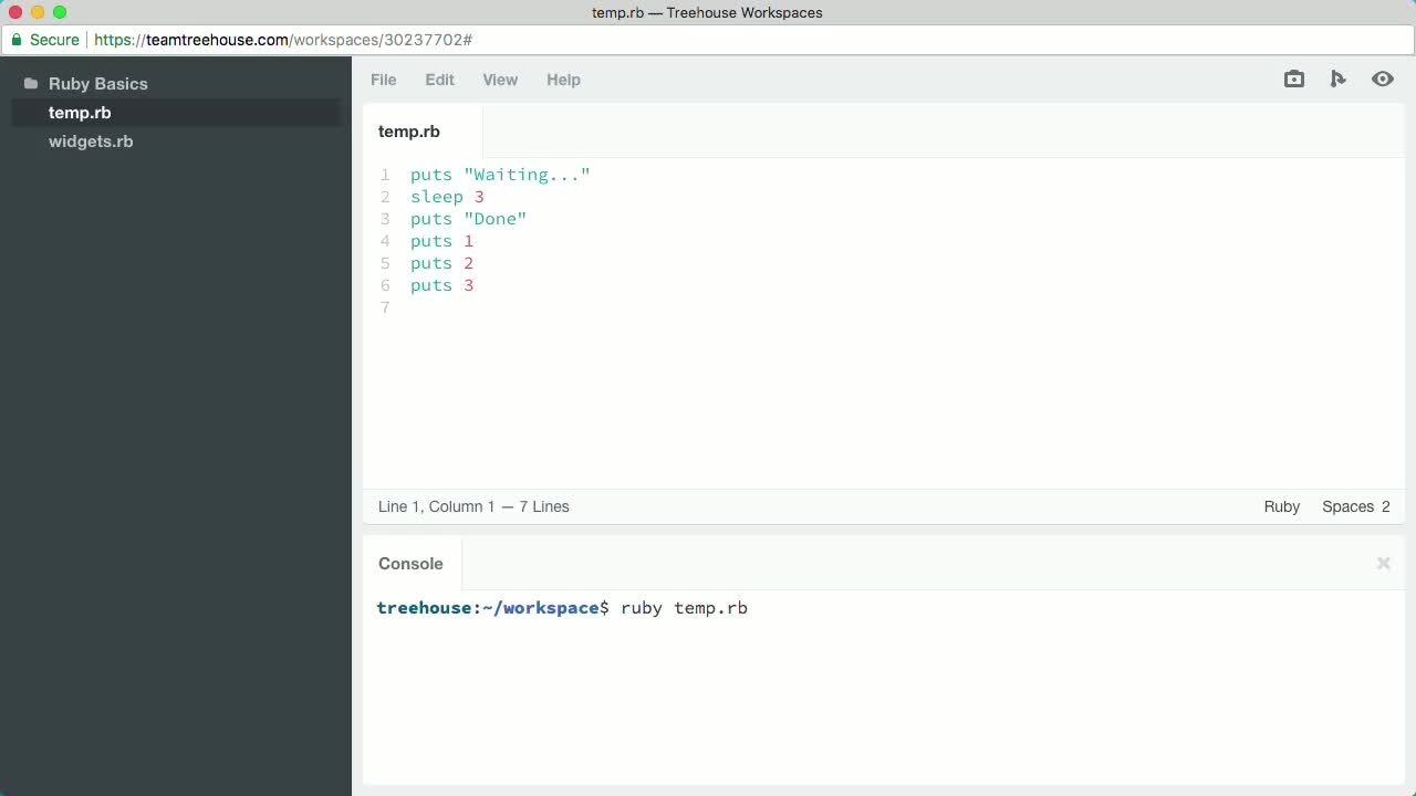Defining Methods (How To) | Ruby Basics | Treehouse