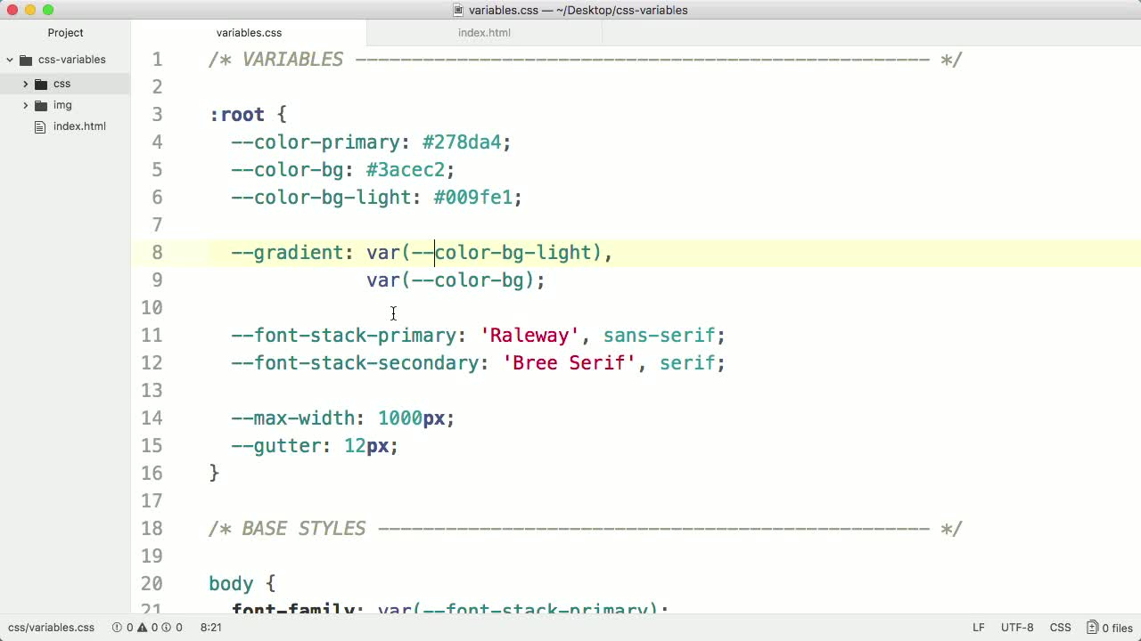 Cascade and Inheritance with CSS Variables (How To) | Using CSS Variables | Treehouse