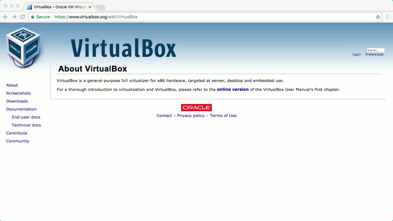 Linux Servers on VirtualBox