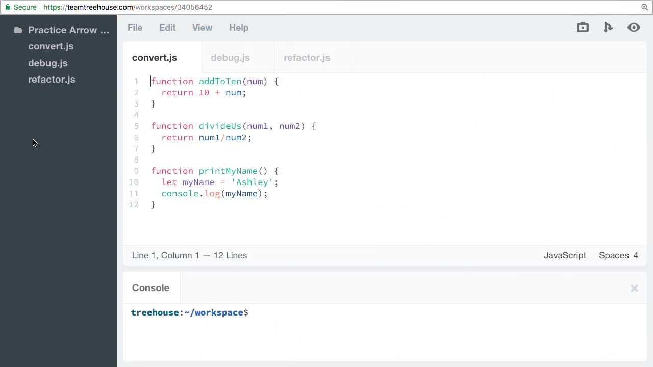 Convert to Arrow Function Expressions (How To) | Practice Arrow ...