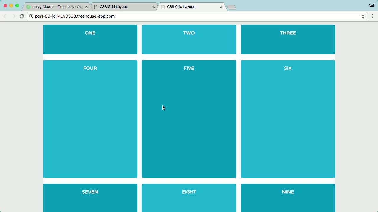 The Solution (How To) | Practice CSS Grid: Columns, Rows and Gaps ...