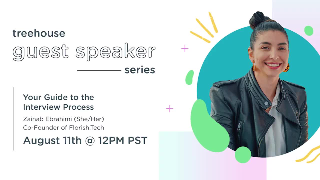 Treehouse Guest Speaker Series