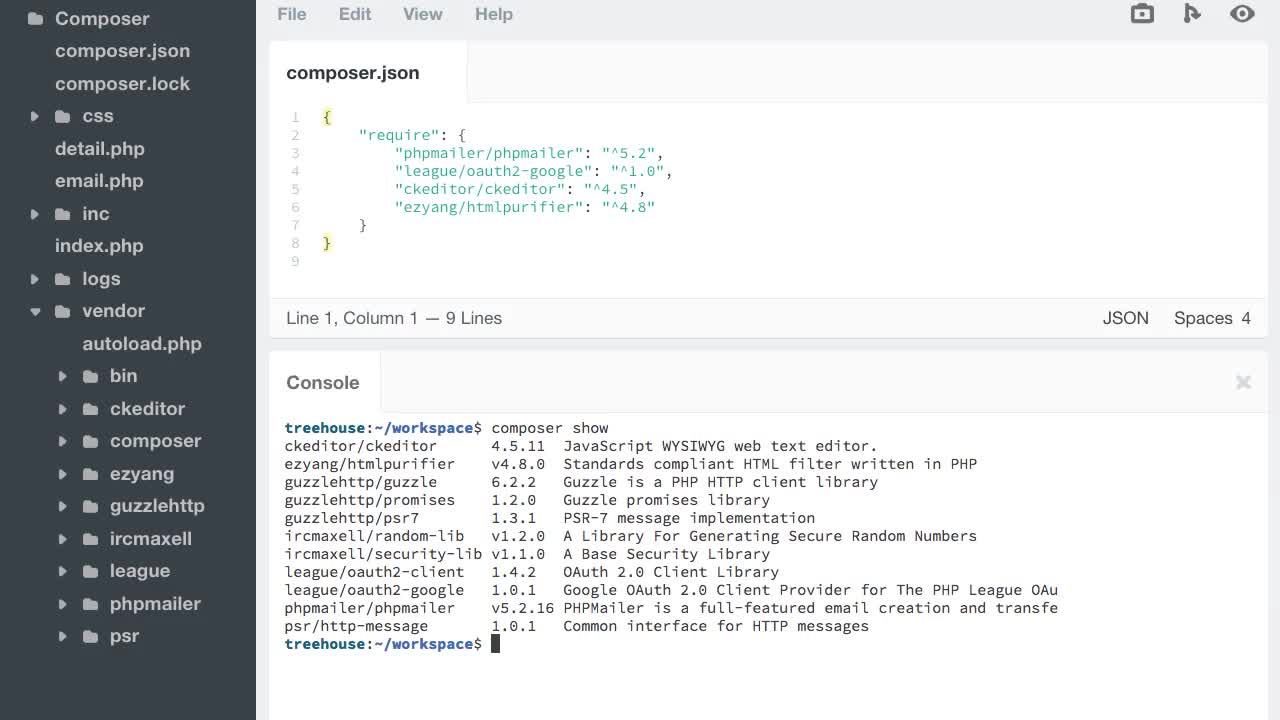 Dependency Management with Composer